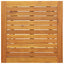Havemøbel Bord Naturfarvet 60 x 60 x 72 cm Massivt Akacietræ