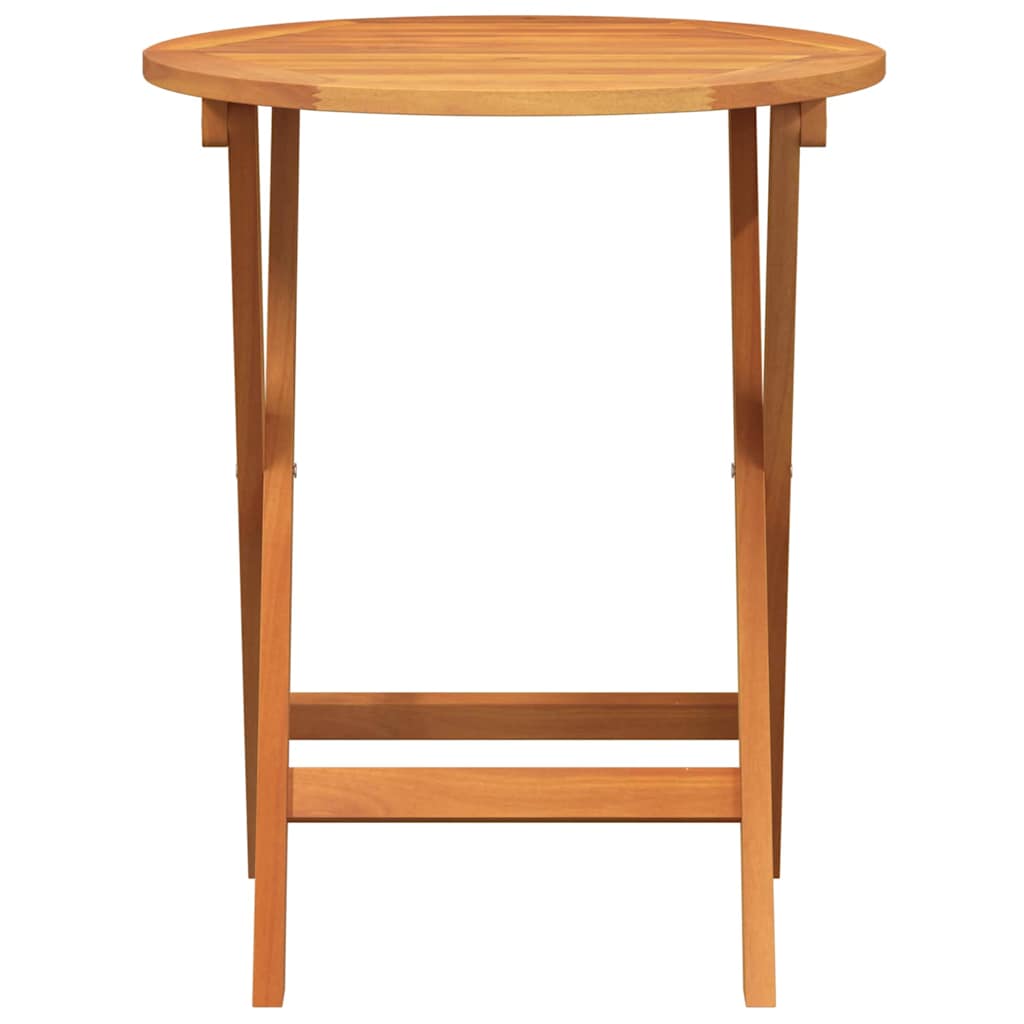 Havemøbel Bord Naturfarvet 60 x 60 x 72 cm Massivt Akacietræ