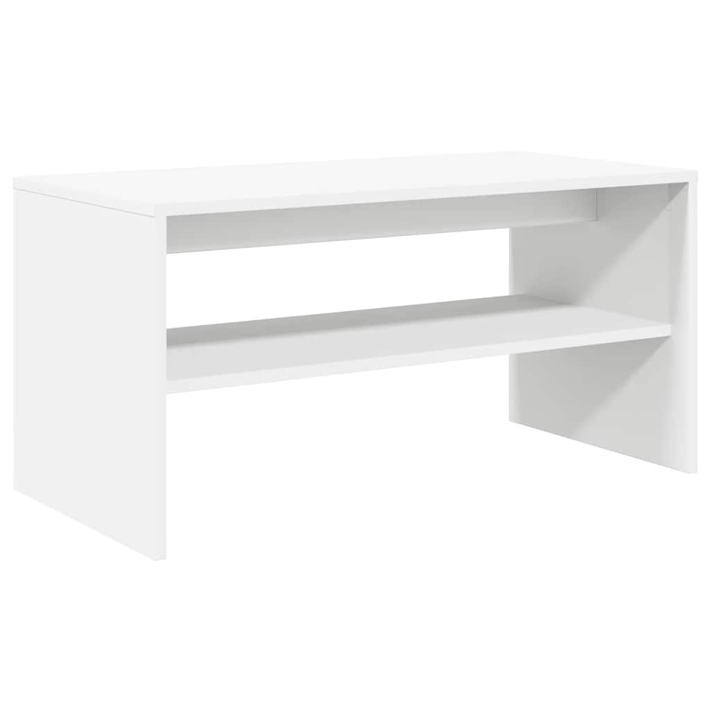 tv-bord 60x40x40 cm konstrueret træ hvid