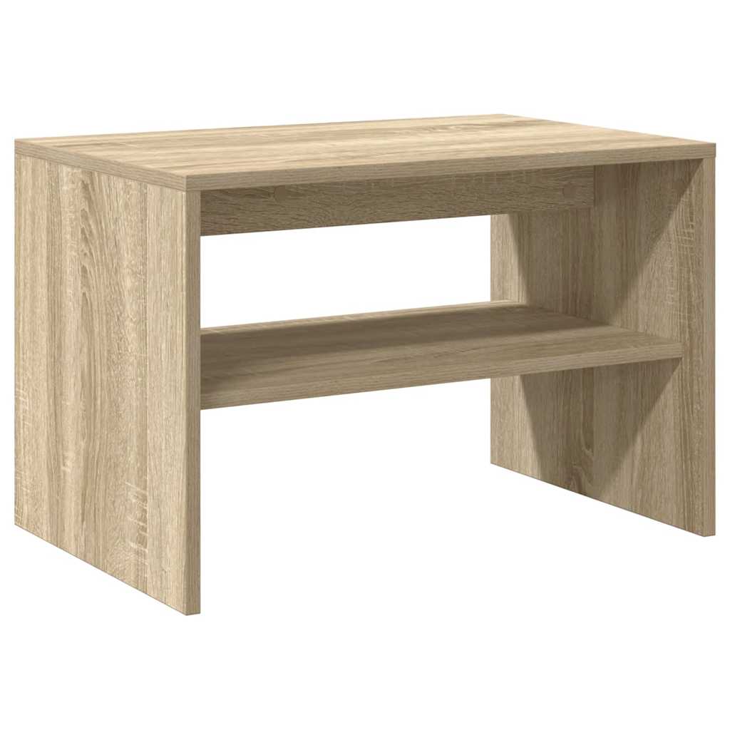 tv-bord 60x40x40 cm konstrueret træ sonoma-eg