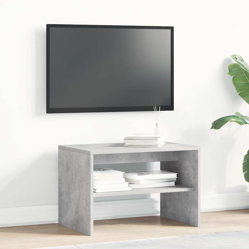 tv-bord 60x40x40 cm konstrueret træ betongrå