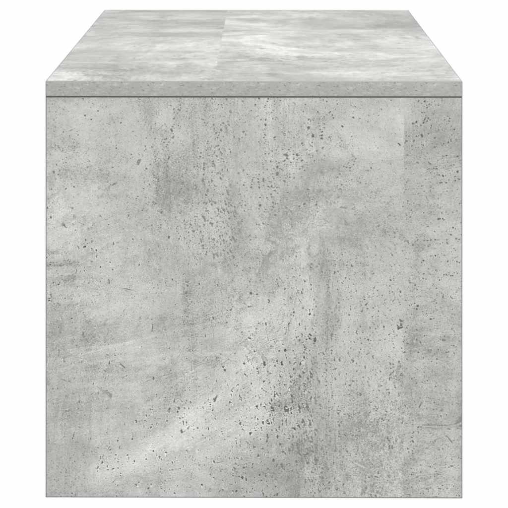 tv-bord 60x40x40 cm konstrueret træ betongrå