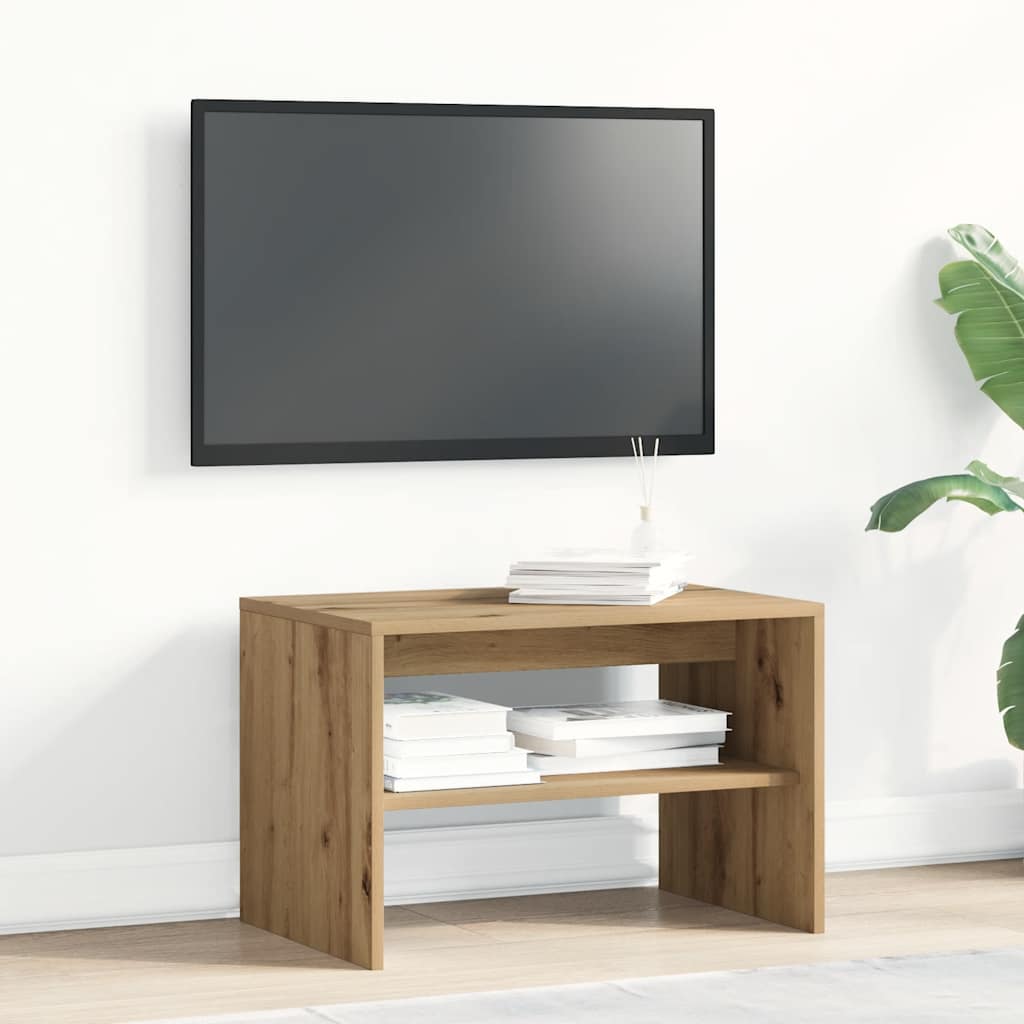 tv-bord 60x40x40 cm konstrueret træ kunsteg