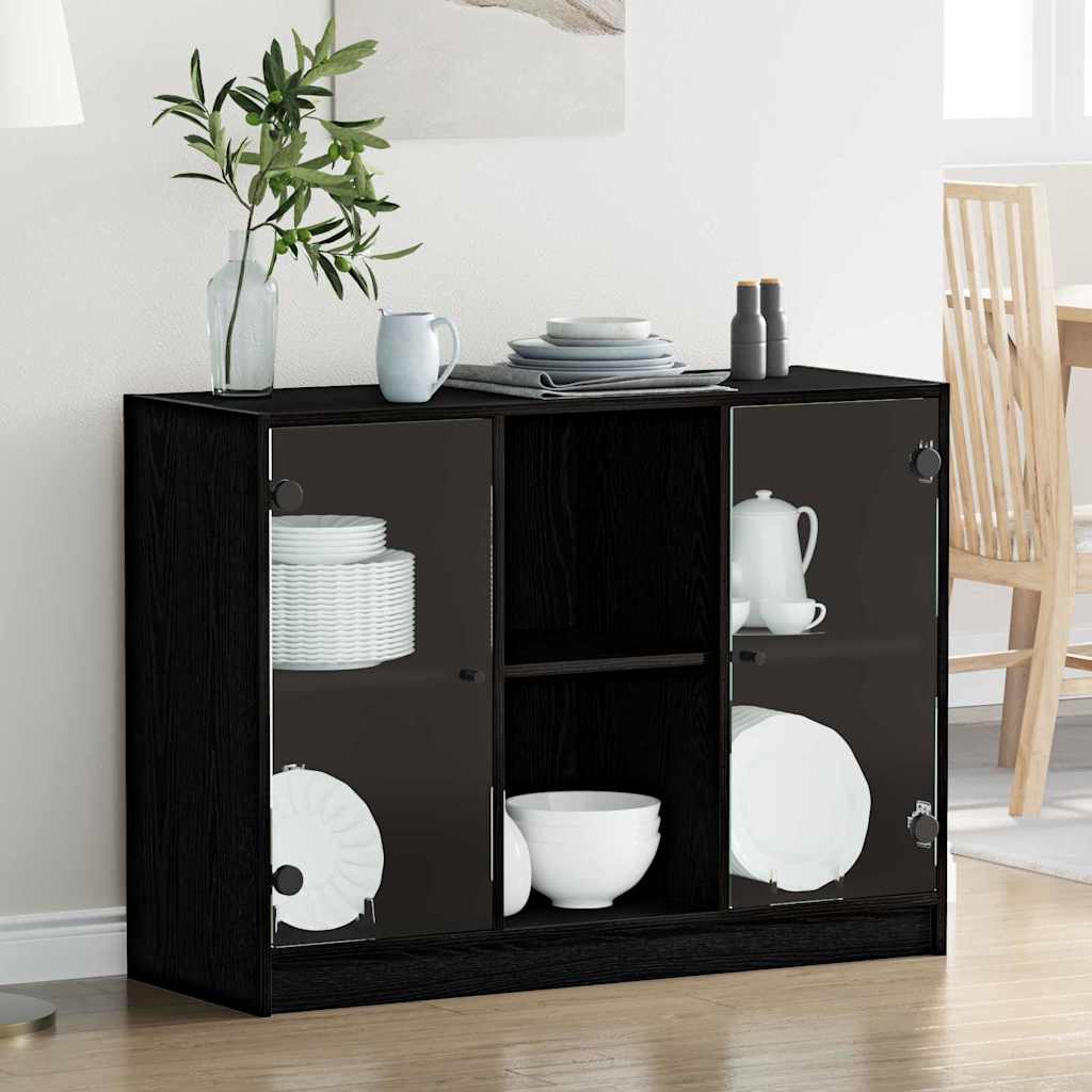 Sideboard Sort eg 100 x 37 x 75,5 cm