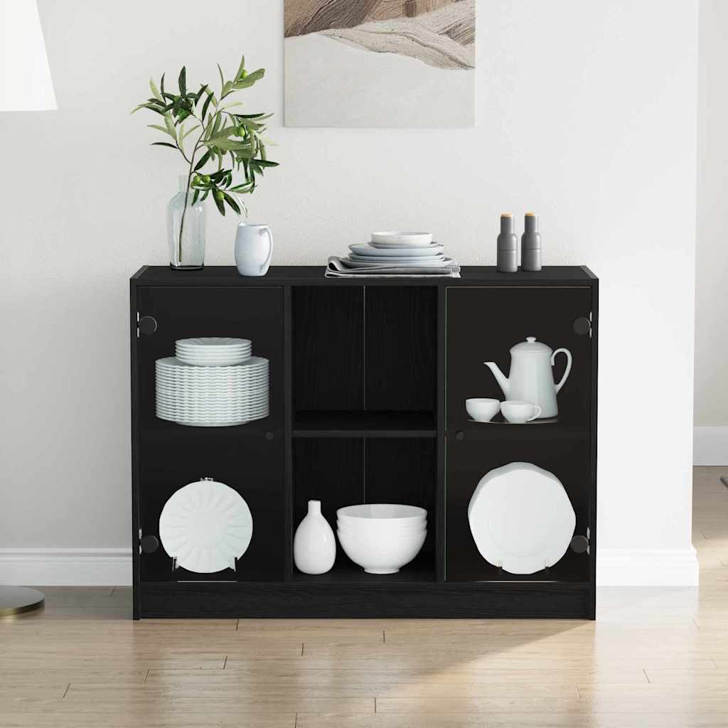 Sideboard Sort eg 100 x 37 x 75,5 cm