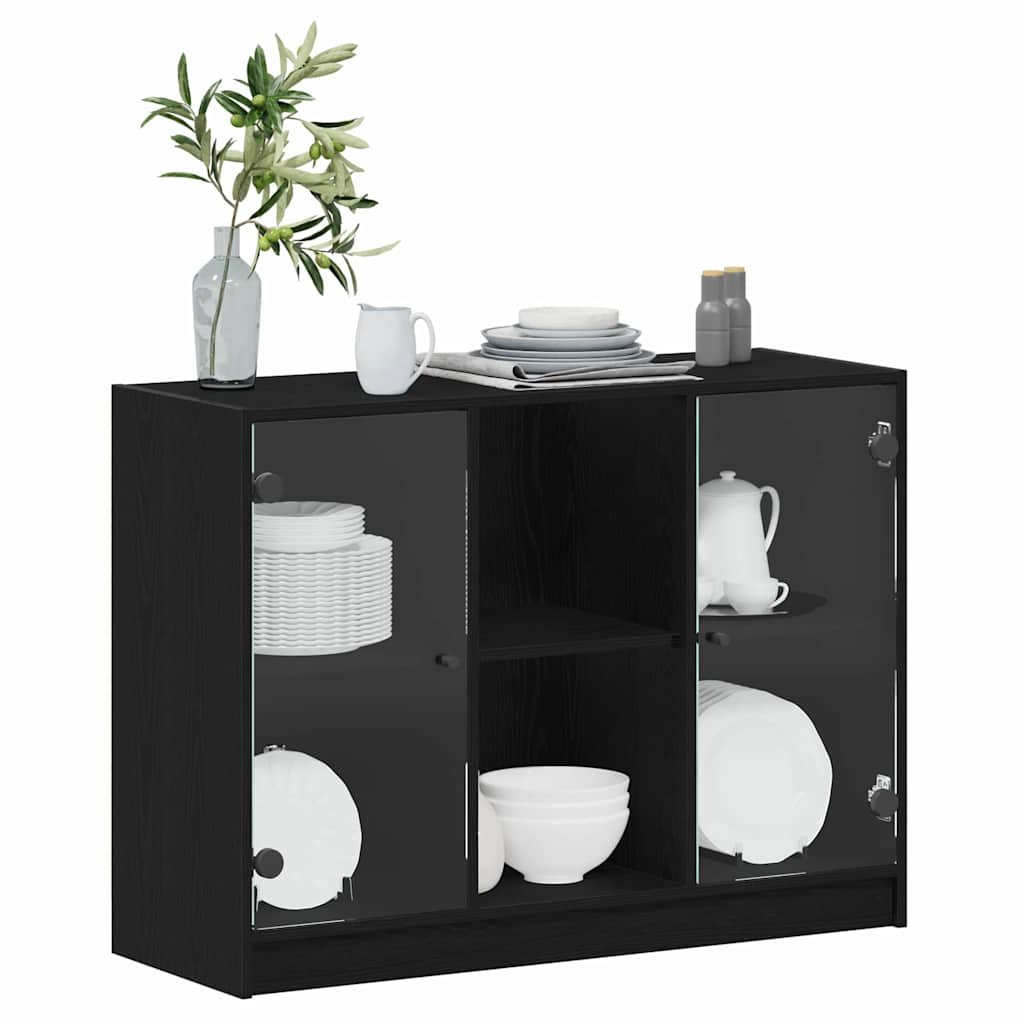 Sideboard Sort eg 100 x 37 x 75,5 cm