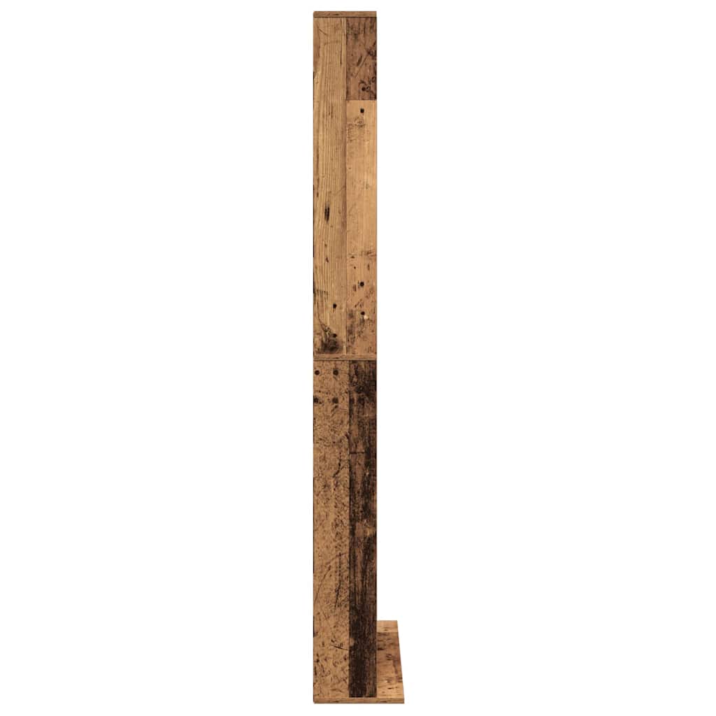 CD Skab Gammelt træ 101 x 23 x 177,5 cm Konstrueret træ
