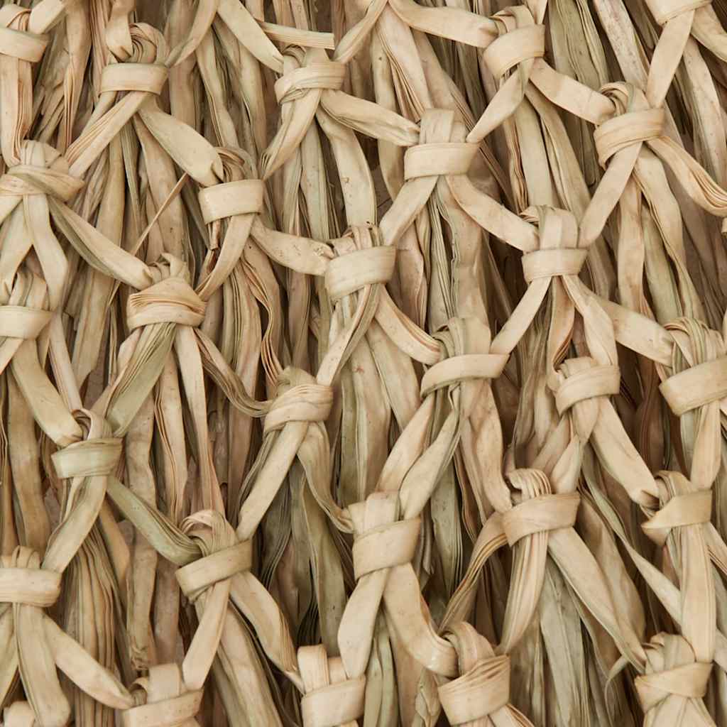 tiki-paraply med bananbladsbaldakin 180 cm bambus