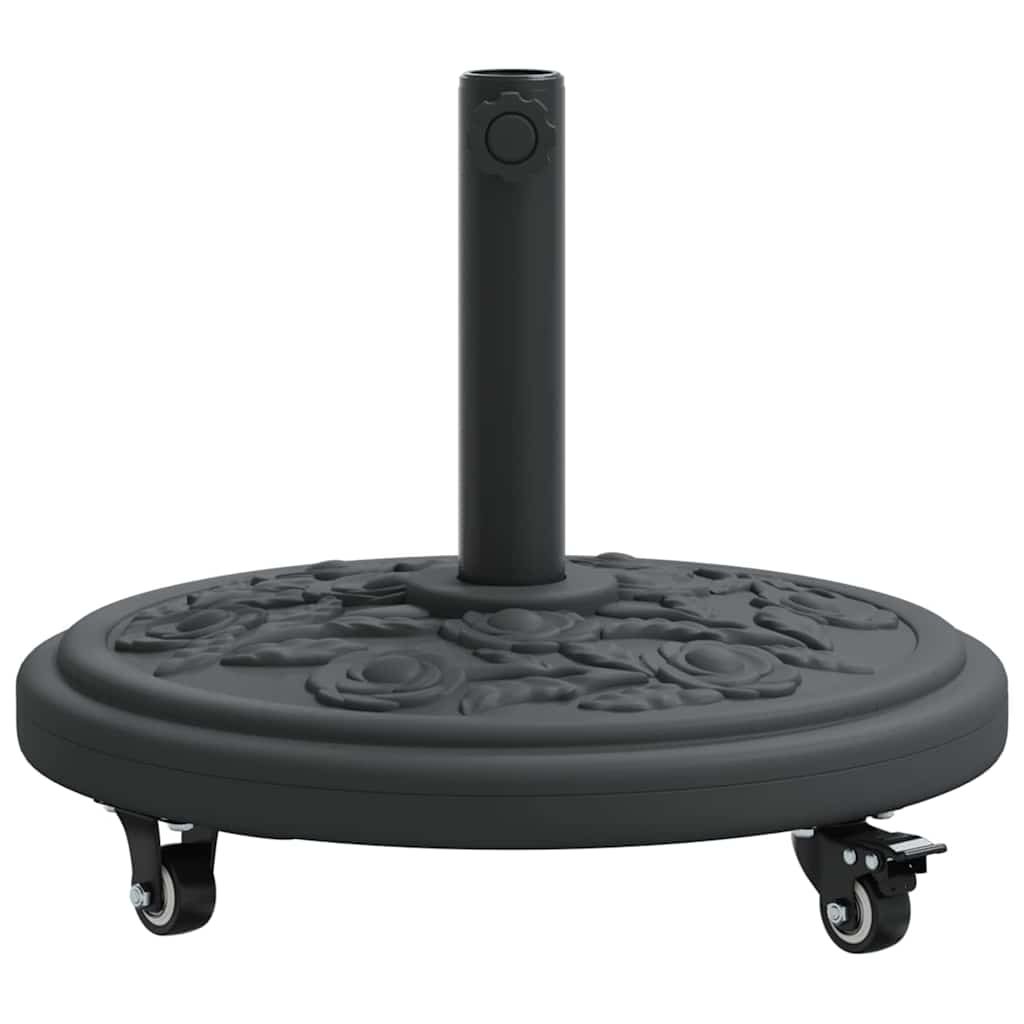 Parasolfod 15.6 kg Sort Jern Rund