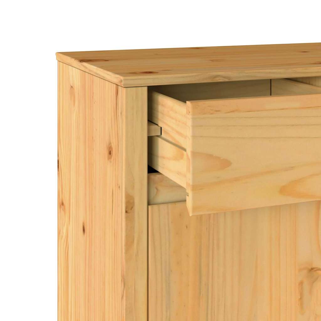 Sideboard med skuffe Drammen Egetræsfarvet 79 x 43 x 75.5 cm