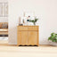 Sideboard med skuffe Drammen Egetræsfarvet 79 x 43 x 75.5 cm