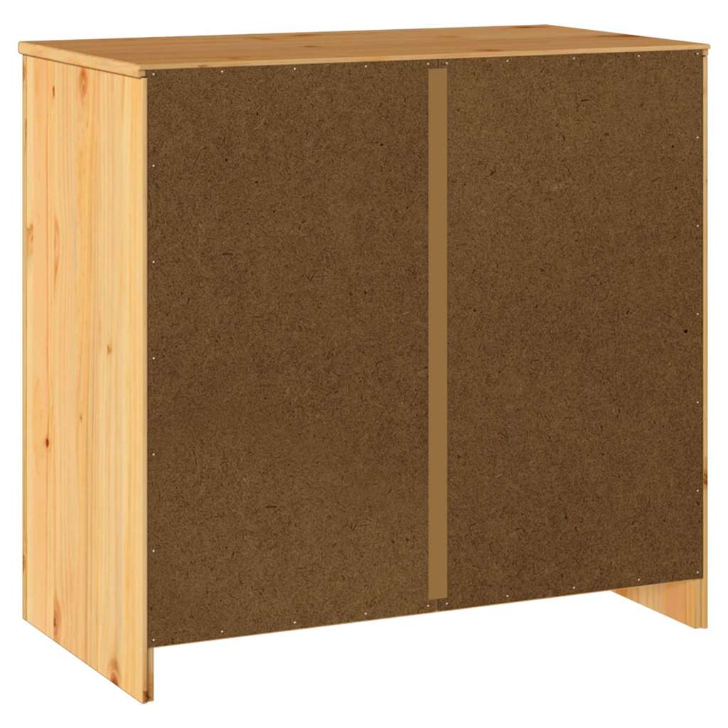Sideboard med skuffe Drammen Egetræsfarvet 79 x 43 x 75.5 cm