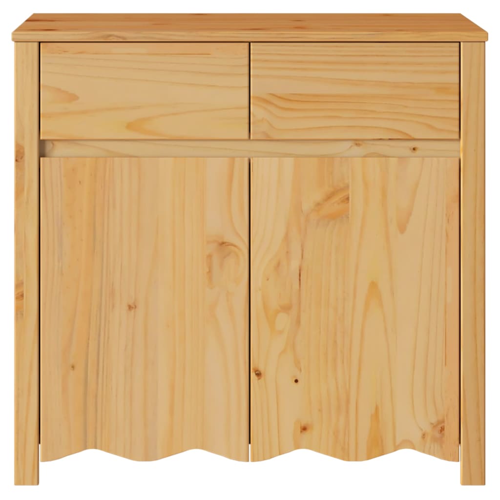 Sideboard med skuffe Drammen Egetræsfarvet 79 x 43 x 75.5 cm