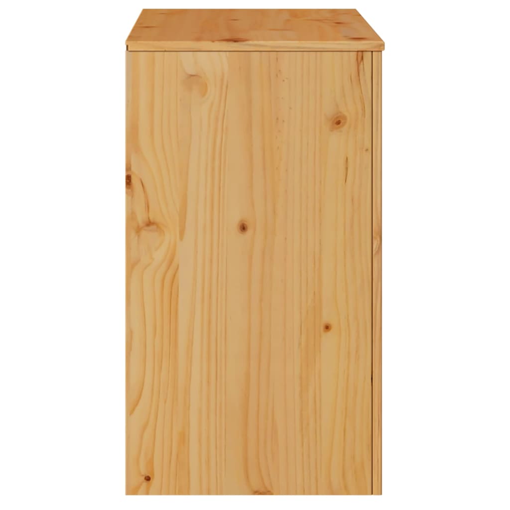 Sideboard med skuffe Drammen Egetræsfarvet 79 x 43 x 75.5 cm