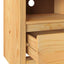 TV-skab Drammen Egetræsfarvet 99 x 43 x 55 cm Massivt fyrretræ