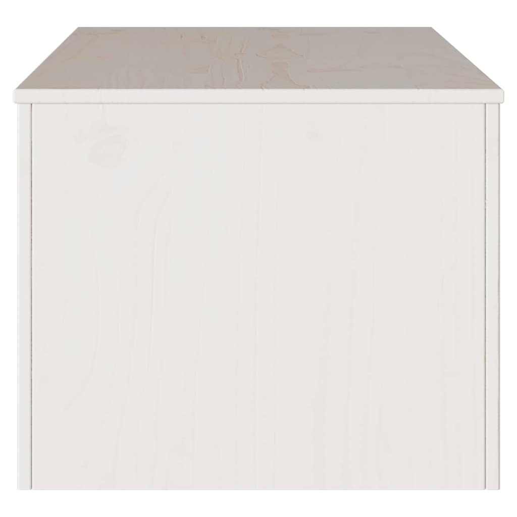 Sofabord Drammen Hvid 99 x 55 x 45 cm Massiv fyrretræ