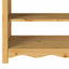 Konsolbord med skuffe Drammen Egetræsfarvet 89,5 x 37 x 73 cm