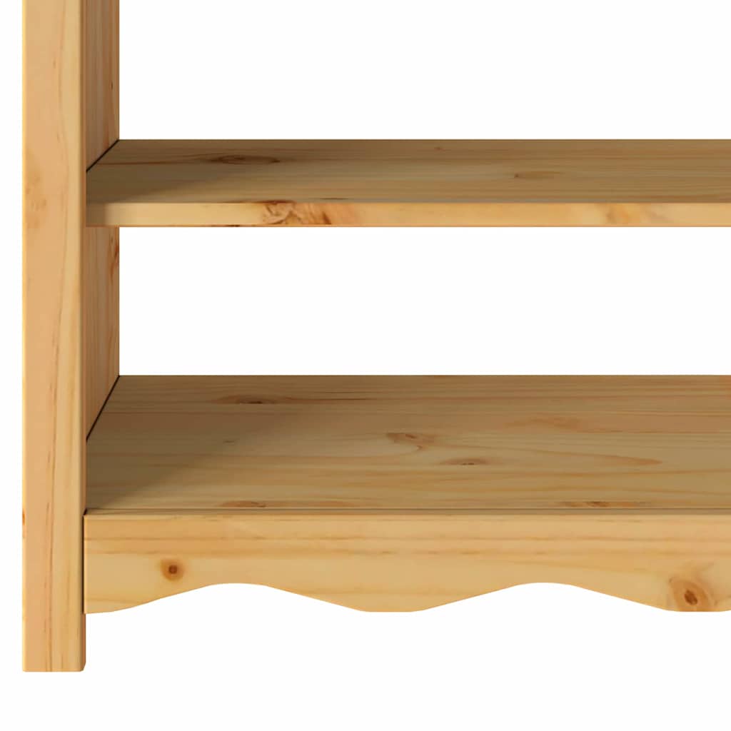 Konsolbord med skuffe Drammen Egetræsfarvet 89,5 x 37 x 73 cm