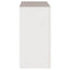 Konsolbord Drammen Hvid 89,5 x 37 x 73 cm Massiv fyrretræ