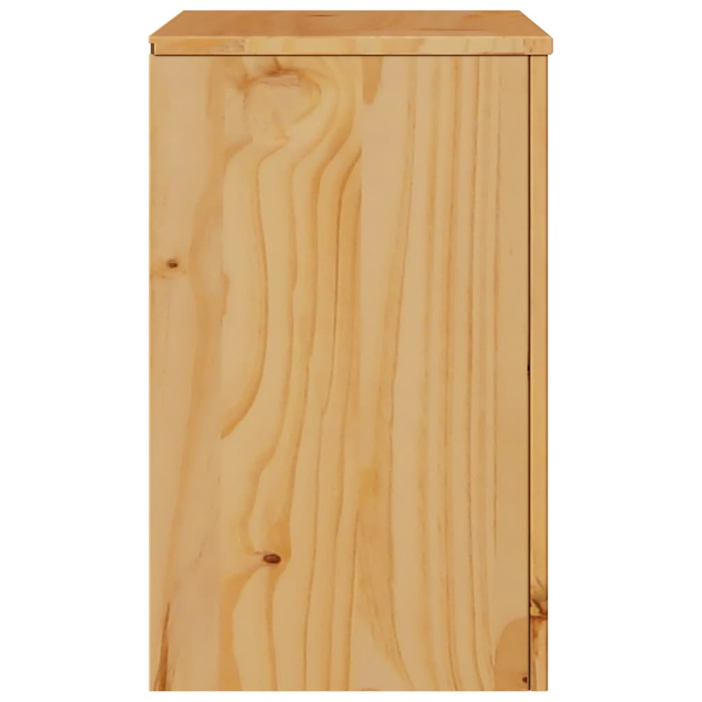 Sofabord Drammen Egetræsfarvet 45 x 35 x 56 cm Massiv fyrretræ