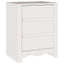 Sofabord Drammen Hvid 45 x 35 x 56 cm Massiv fyrretræ
