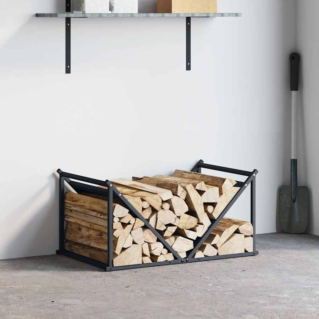brændestativ 70x43x34,5 cm koldvalset stål antracitgrå