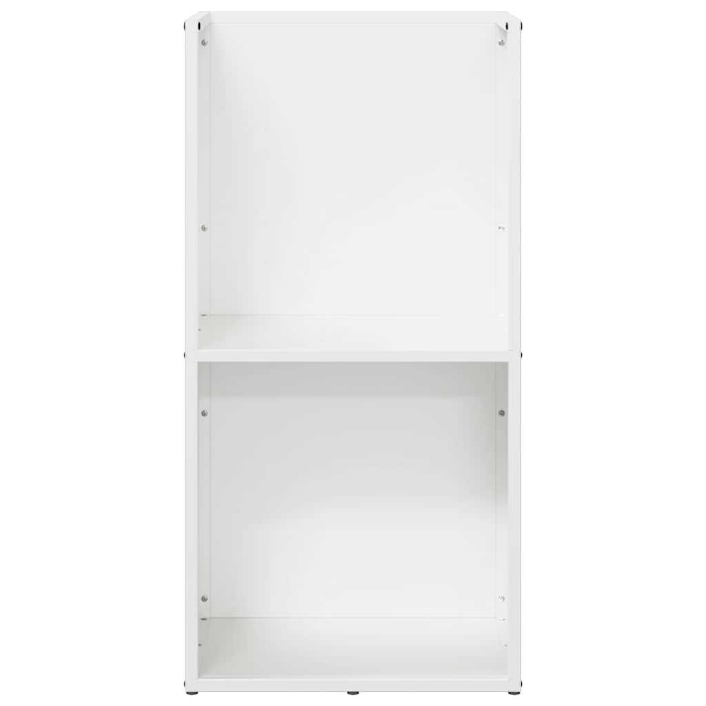brændestativ 40x30x80 cm koldvalset stål hvid