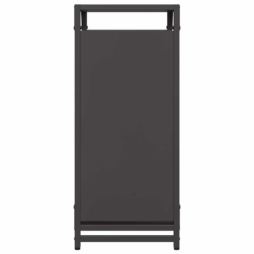 brændestativ 44x28x65 cm koldvalset stål sort