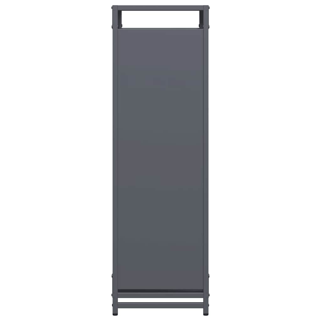 brændestativ 44x28x90 cm koldvalset stål antracitgrå