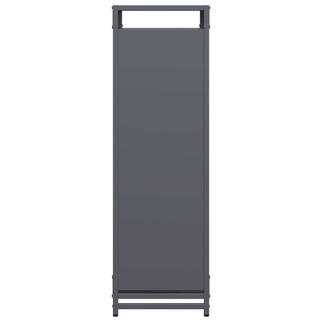 brændestativ 90x28x90 cm koldvalset stål antracitgrå