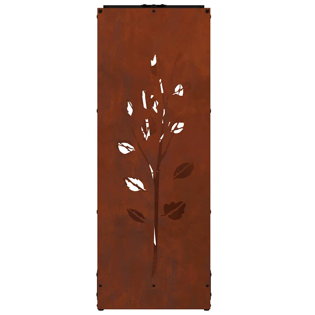 brændestativ 40x30x80 cm forvitringsstål
