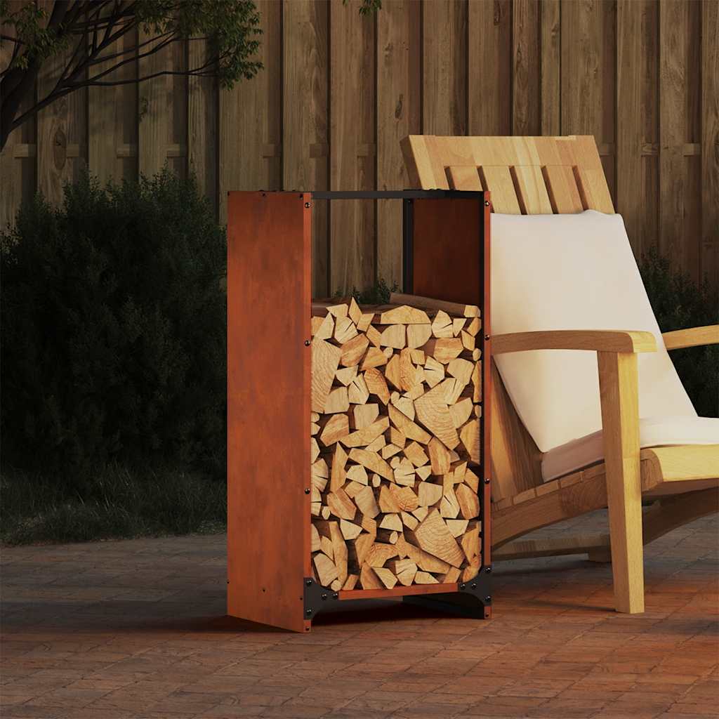 brændestativ 40x30x80 cm forvitringsstål