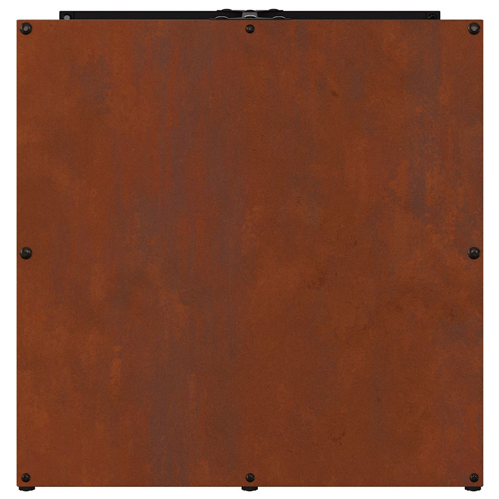 brændestativ 40x40x40 cm forvitringsstål