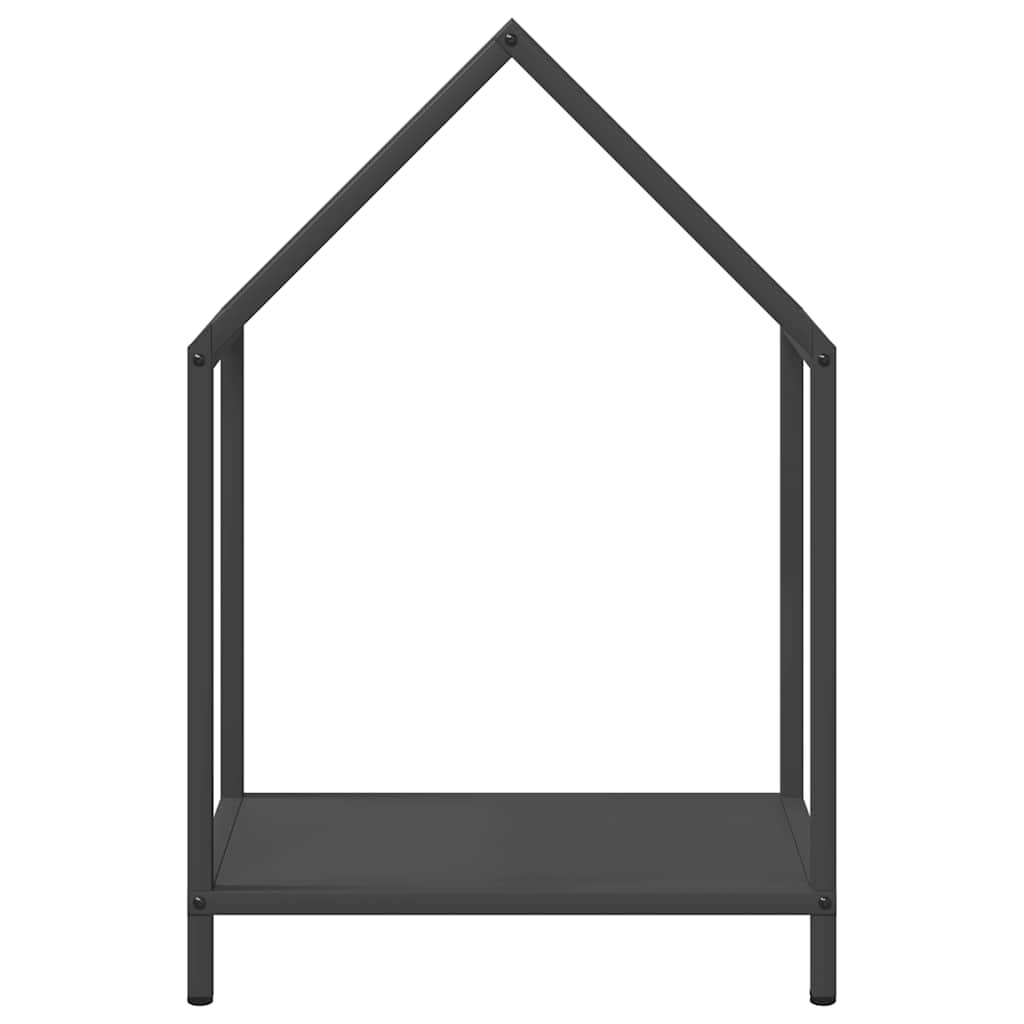 brændestativ 40x25x60 cm koldvalset stål sort