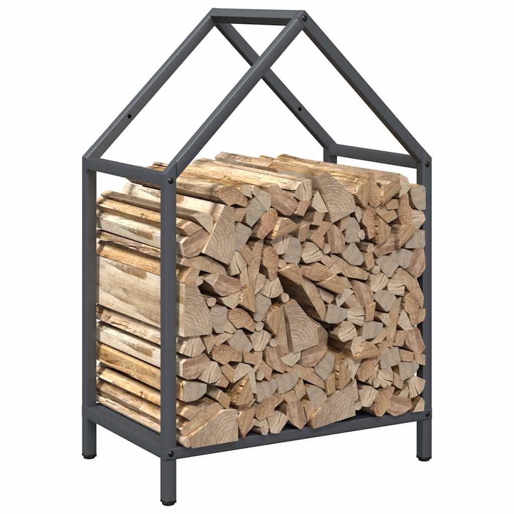 brændestativ 40x25x60 cm koldvalset stål antracitgrå