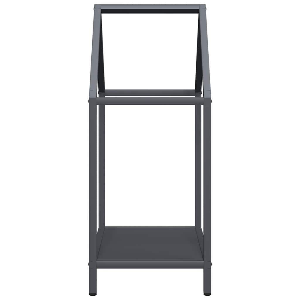 brændestativ 40x25x60 cm koldvalset stål antracitgrå