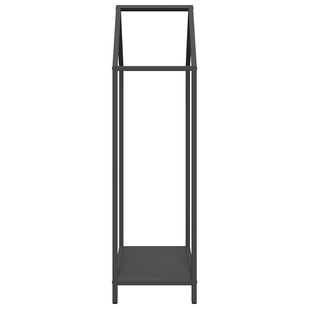 brændestativ 40x25x90 cm koldvalset stål sort