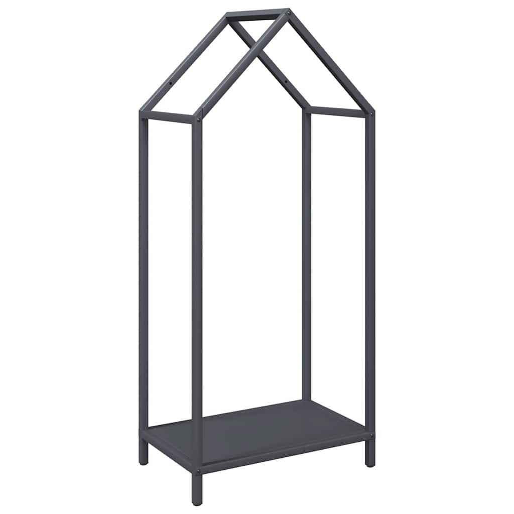 brændestativ 40x25x90 cm koldvalset stål antracitgrå