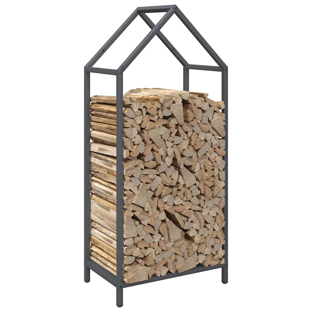 brændestativ 40x25x90 cm koldvalset stål antracitgrå