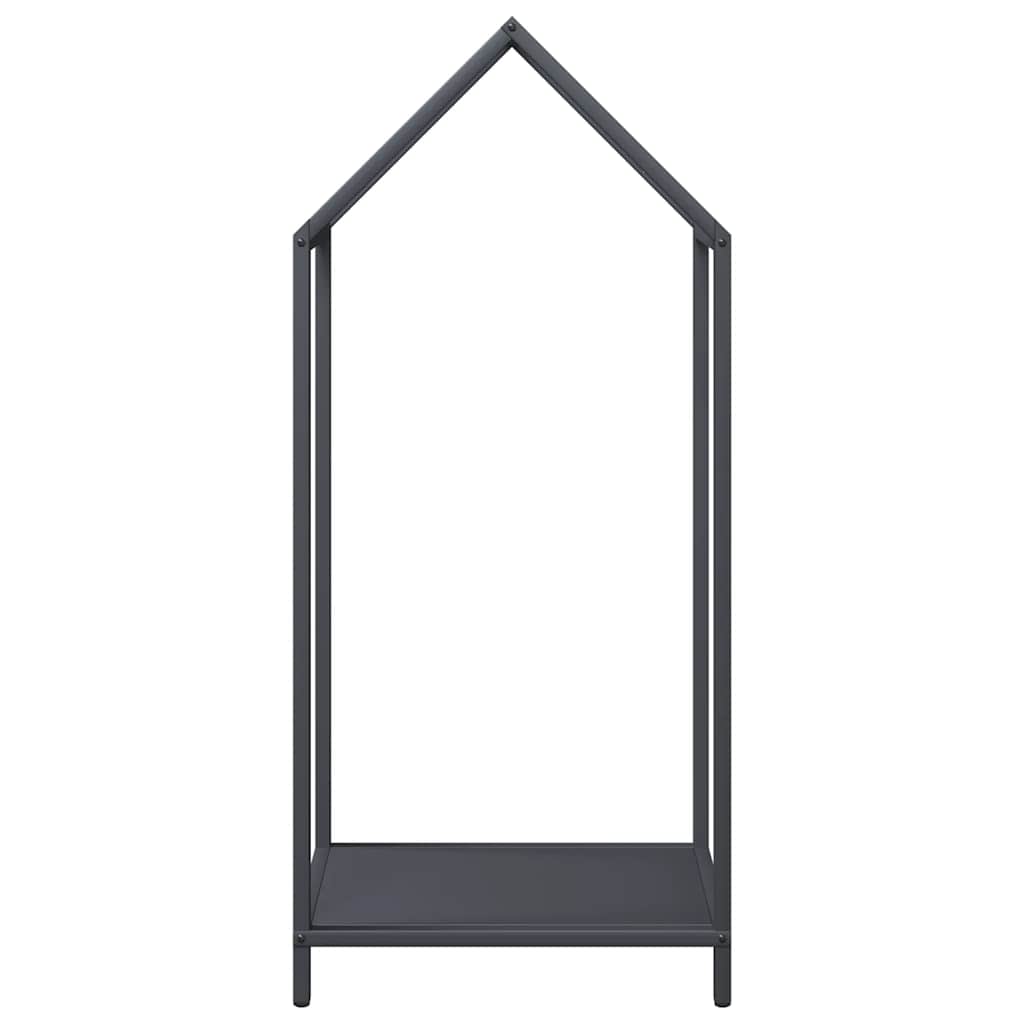 brændestativ 40x25x90 cm koldvalset stål antracitgrå