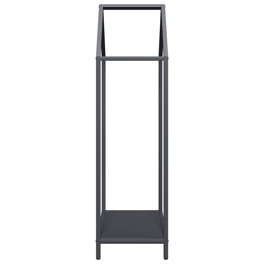 brændestativ 40x25x90 cm koldvalset stål antracitgrå