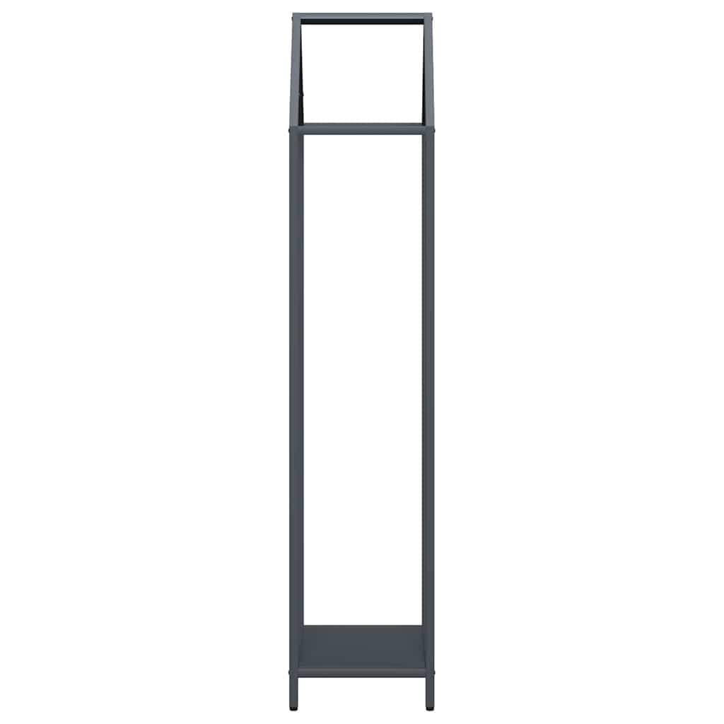 brændestativ 40x25x120 cm koldvalset stål antracitgrå