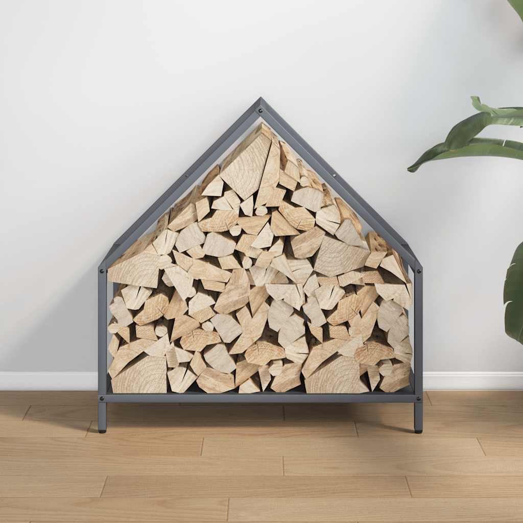 brændestativ 60x25x60 cm koldvalset stål antracitgrå