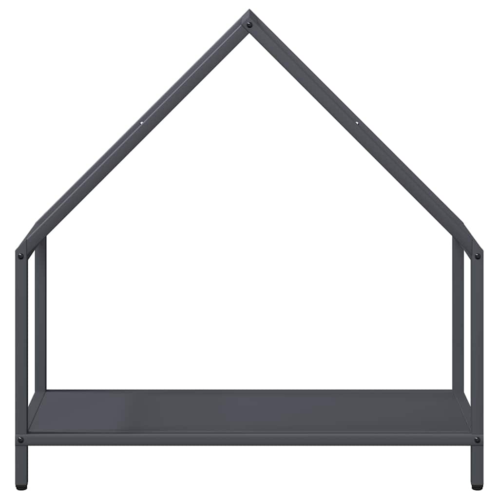 brændestativ 60x25x60 cm koldvalset stål antracitgrå
