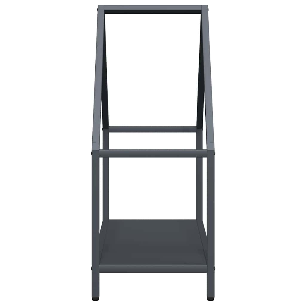 brændestativ 60x25x60 cm koldvalset stål antracitgrå