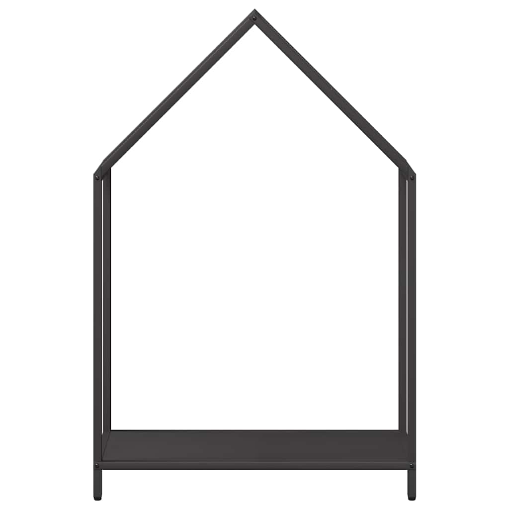 brændestativ 60x25x90 cm koldvalset stål sort