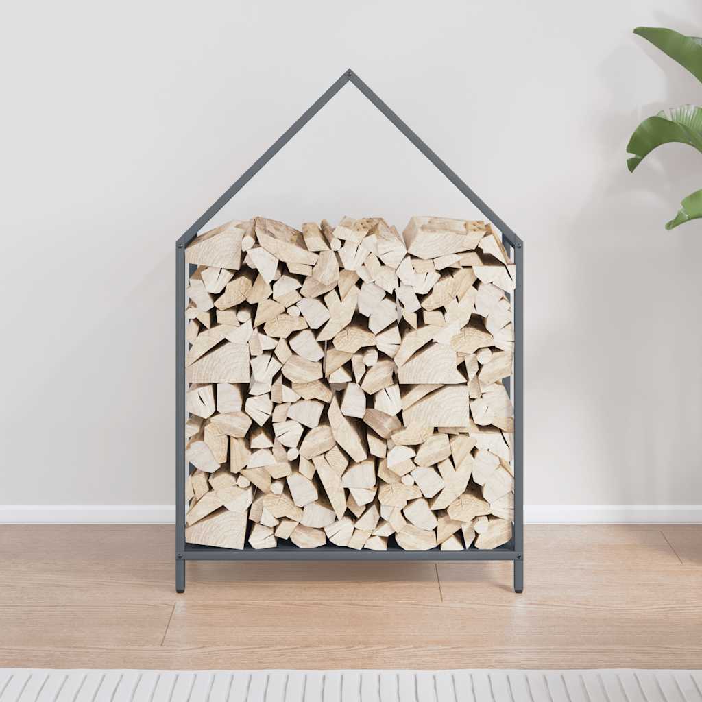 brændestativ 60x25x90 cm koldvalset stål antracitgrå