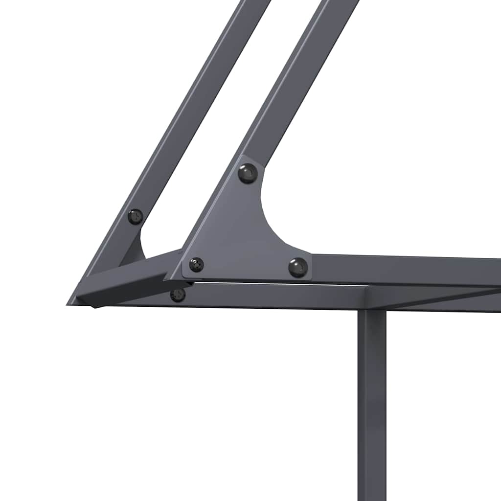 brændestativ 80x25x90 cm koldvalset stål antracitgrå
