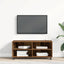 TV-skab 90 x 35 x 40.5 cm Brun Konstrueret træ