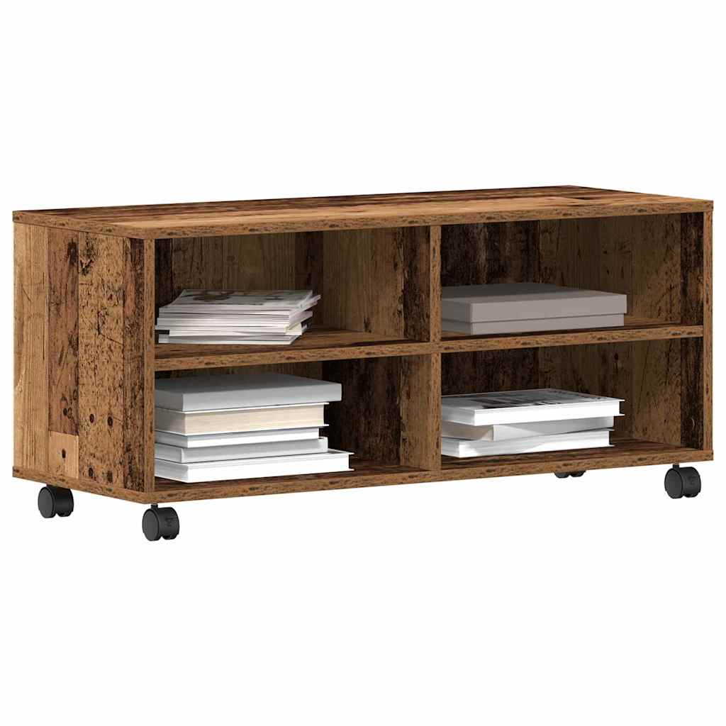 TV-skab 90 x 35 x 40.5 cm Brun Konstrueret træ